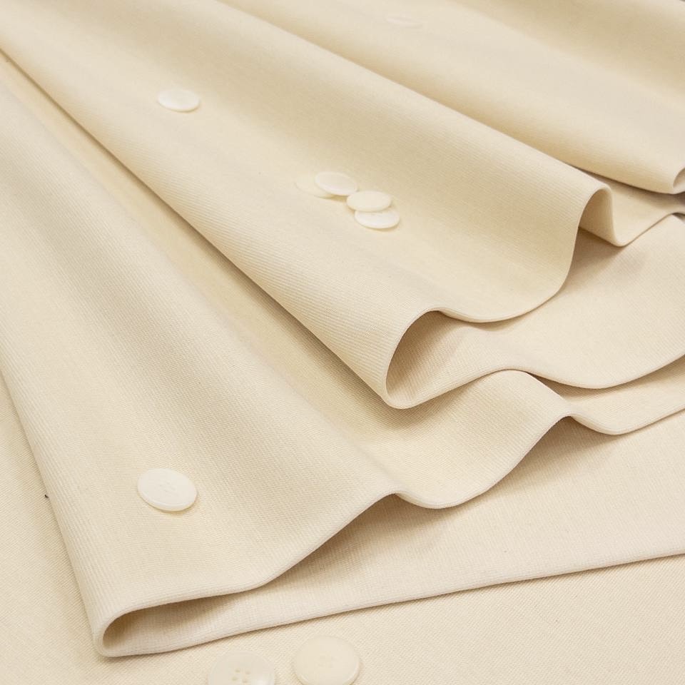трикотажн полотно слоновая кость хлопок ш.100