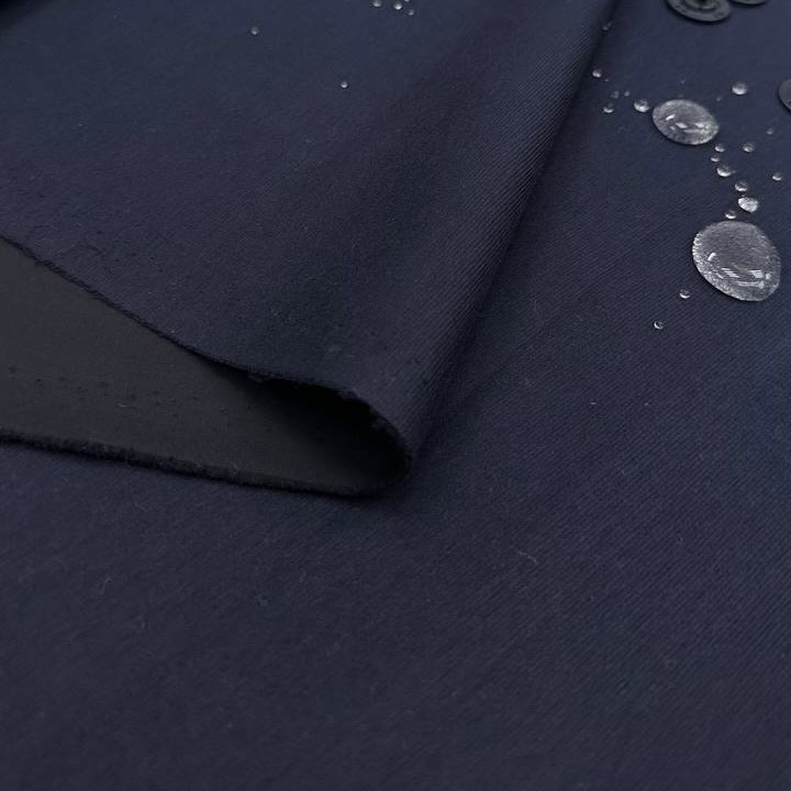 Трикотаж на мембране ВО , хлопок п/э , шир 150