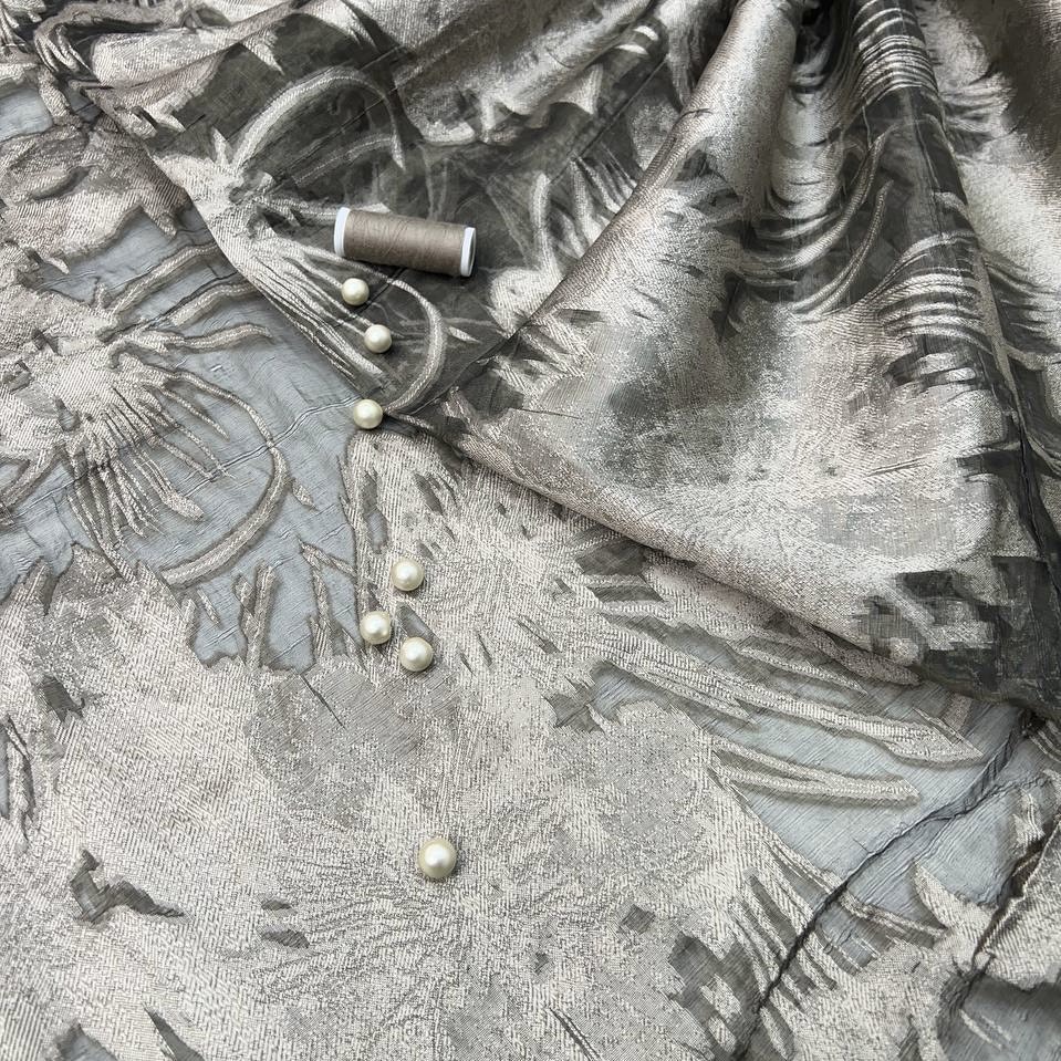 Жаккард  шелк,  синволокно, шир 150