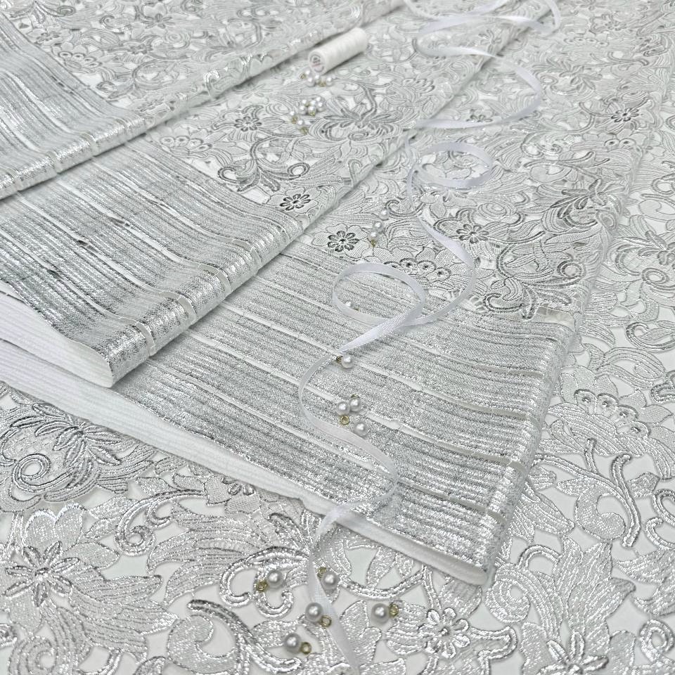 Кружево макраме Valentino, хлопок 100%, ширина 147 см