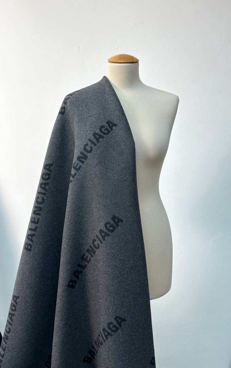 Пальтовая двуслойная Balenciaga