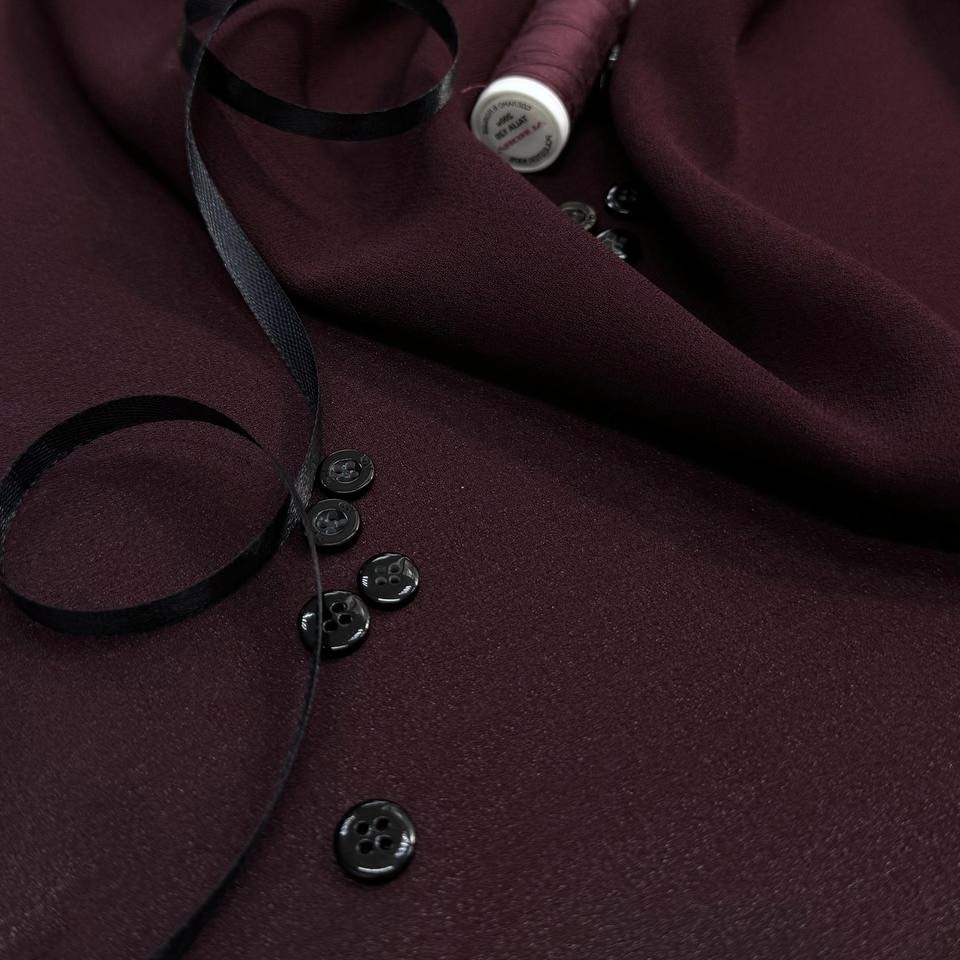 Плательный креп, вискоза 100%, ширина 135 см