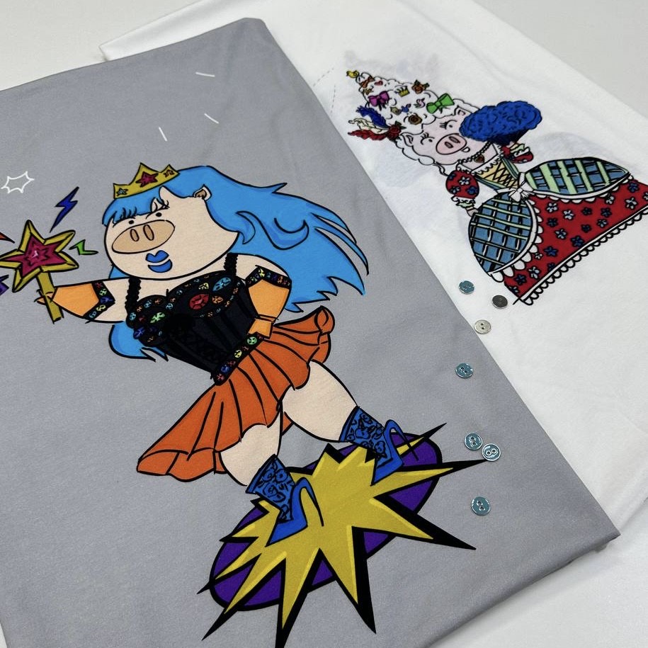 Кулирка ДГ (купоны) / Чёрный, серый, белый. Три цвета разных