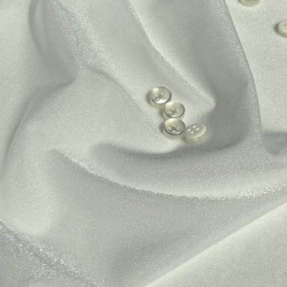 трикотаж белый полиэстер шир 152 см