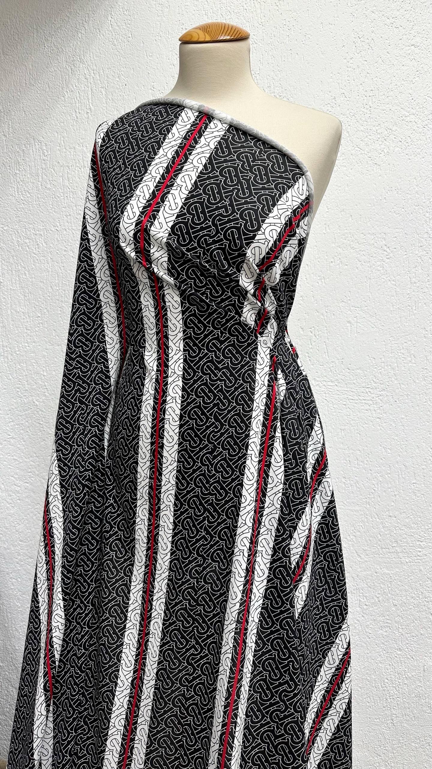 Трикотажное полотно Burberry